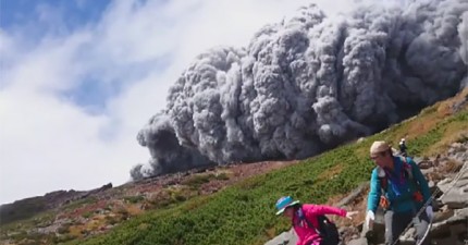 御嶽山-大噴火！